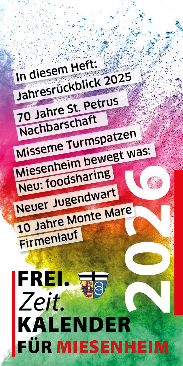 Freizeitkalender Miesenheim 2024